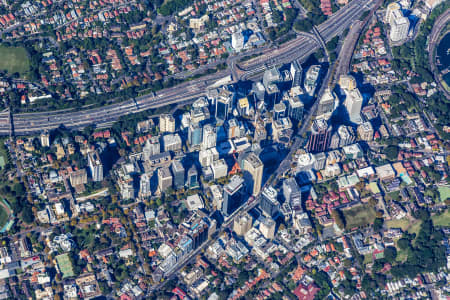 Aerial Image of NORTH SYDNEY VERTICAL