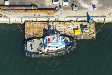 Aerial Image of TUG BOAT