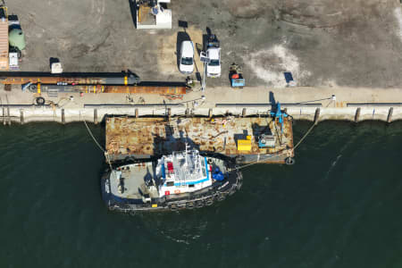 Aerial Image of TUG BOAT