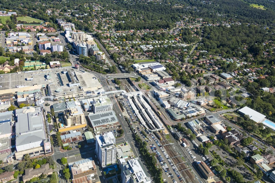 Aerial Image of Honsby Station