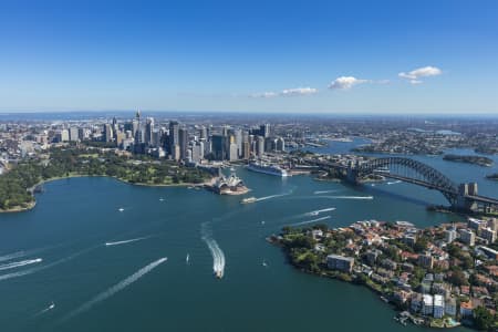 Aerial Image of SYDNEY HARBOUR