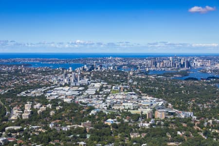 Aerial Image of LANE COVE NORTH AND ARTARMON