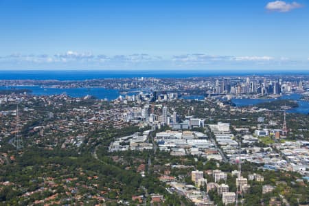 Aerial Image of LANE COVE NORTH AND ARTARMON