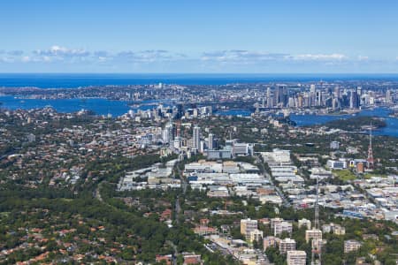 Aerial Image of LANE COVE NORTH AND ARTARMON