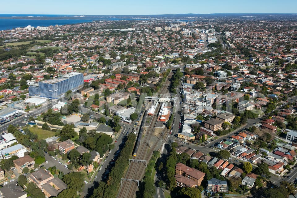Aerial Image of Arncliffe Station