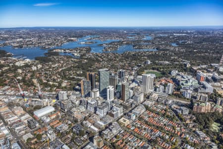 Aerial Image of ST LEONARDS