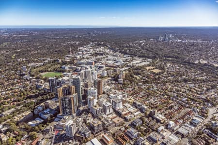Aerial Image of ST LEONARDS