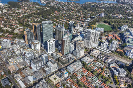 Aerial Image of ST LEONARDS