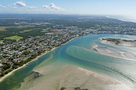Aerial Image of GOLDEN BEACH LOOKING NORTH-WEST