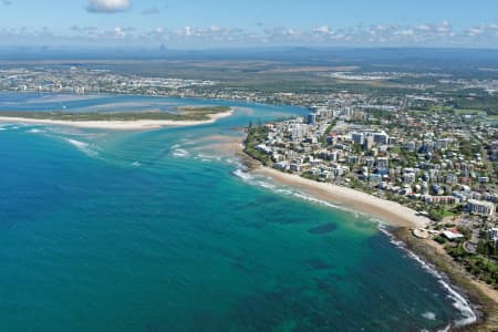 Aerial Image of KINGS BEACH LOOKING WEST TO CALOUNDRA