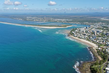 Aerial Image of KINGS BEACH LOOKING SOUTH-WEST TO CALOUNDRA