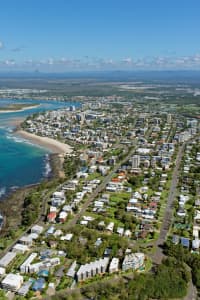 Aerial Image of KINGS BEACH LOOKING WEST TO CALOUNDRA
