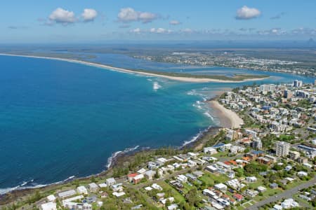 Aerial Image of KINGS BEACH LOOKING SOUTH-WEST TO CALOUNDRA