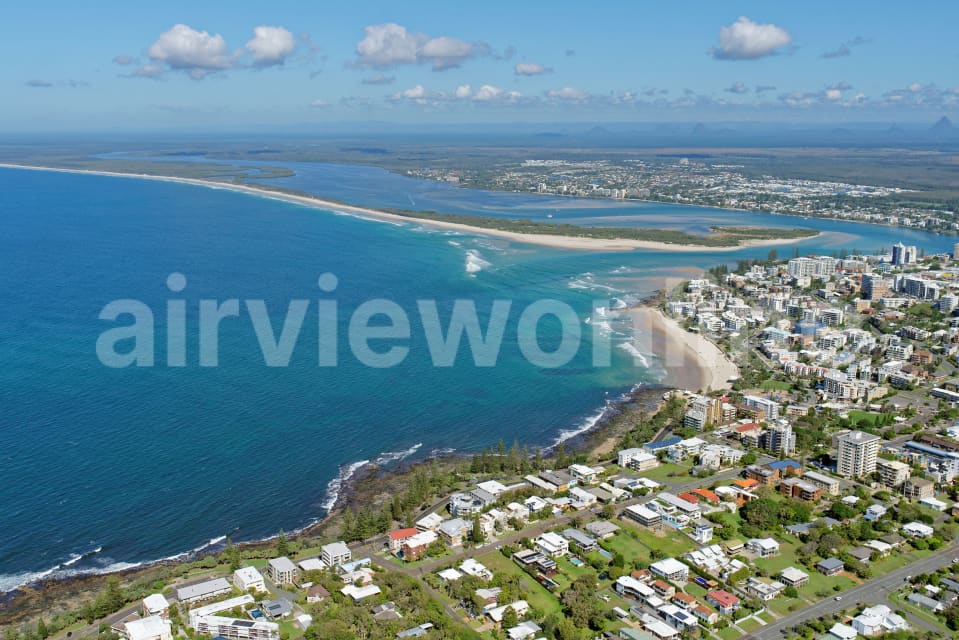 Aerial Image of Kings Beach Looking South-West To Caloundra
