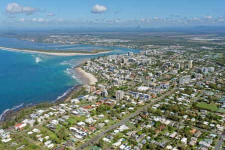 Aerial Image of KINGS BEACH LOOKING SOUTH-WEST TO CALOUNDRA