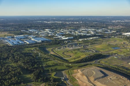 Aerial Image of EASTERN CREEK LATE AFTERNOON