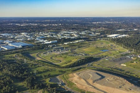 Aerial Image of EASTERN CREEK LATE AFTERNOON