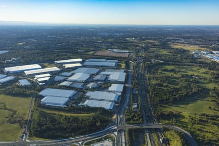 Aerial Image of EASTERN CREEK LATE AFTERNOON