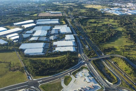 Aerial Image of EASTERN CREEK LATE AFTERNOON