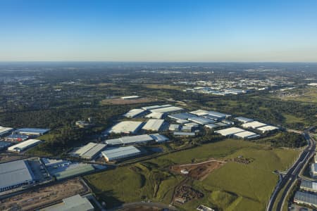 Aerial Image of EASTERN CREEK LATE AFTERNOON