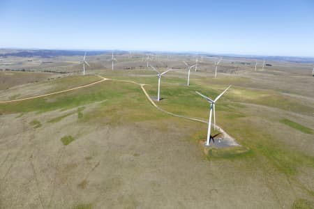 Aerial Image of WIND TOWERS