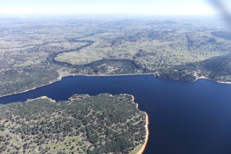 Aerial Image of WYANGALA DAM