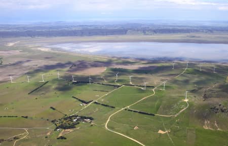 Aerial Image of TARAGO WIND TOWERS