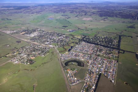 Aerial Image of BUNGENDORE TOWNSHIP