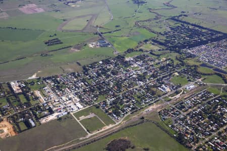 Aerial Image of BUNGENDORE TOWNSHIP