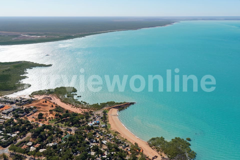 Aerial Image of Broome Town Beach Looking East