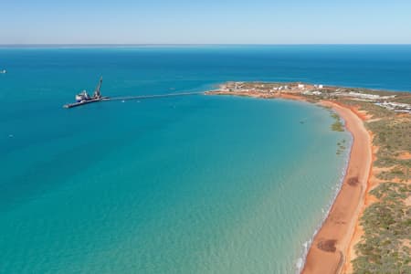 Aerial Image of PORT OF BROOME LOOKING SOUTH