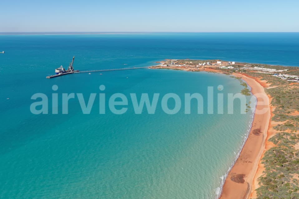 Aerial Image of Port Of Broome Looking South