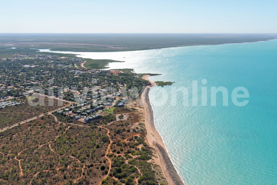 Aerial Image of Town Beach Reserve Looking North-East