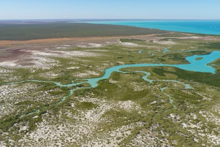 Aerial Image of BROOME MANGROVES LOOKING SOUTH-EAST