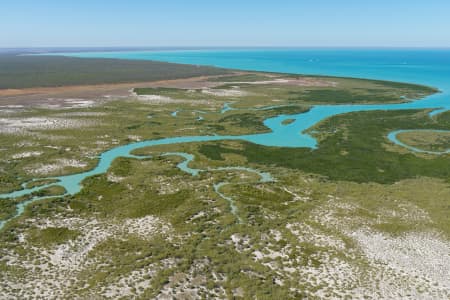 Aerial Image of BROOME MANGROVES LOOKING SOUTH-EAST