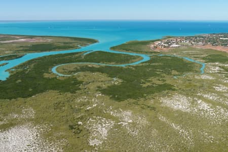 Aerial Image of BROOME MANGROVES LOOKING SOUTH-EAST