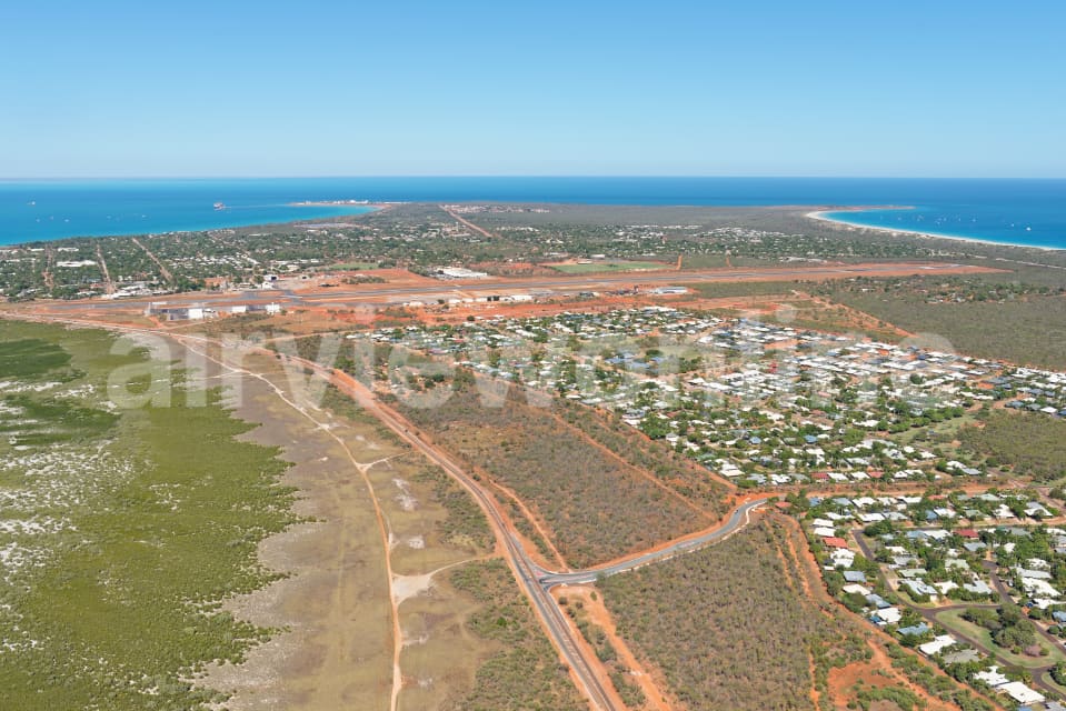 Aerial Image of Broome Looking South
