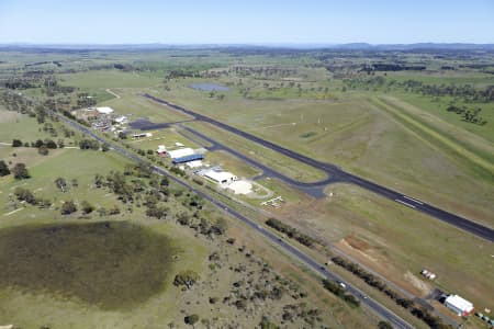 Aerial Image of ARMIDALE AIRPORT