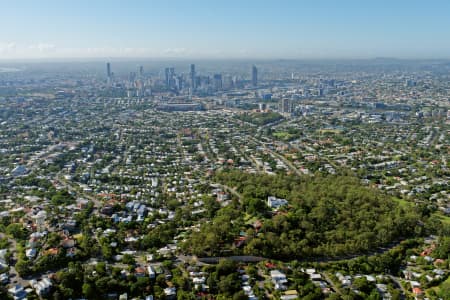 Aerial Image of GOVERNMENT HOUSE LOOKING SOUTH-EAST TO BRISBANE CBD