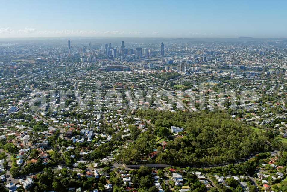 Aerial Image of Government House Looking South-East To Brisbane CBD
