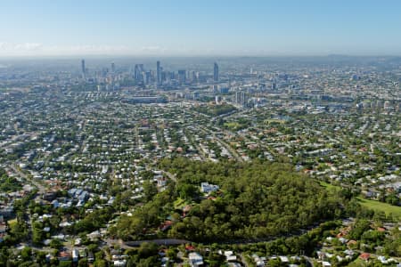 Aerial Image of GOVERNMENT HOUSE LOOKING SOUTH-EAST TO BRISBANE CBD