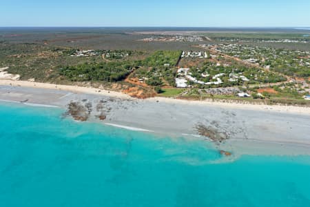 Aerial Image of CABLE BEACH CLUB LOOKING EAST