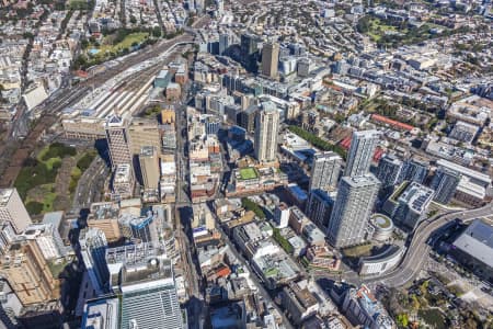 Aerial Image of HAYMARKET