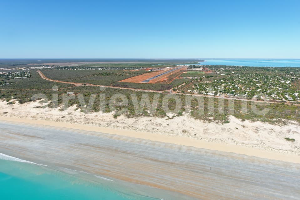 Aerial Image of Cable Beach Looking East