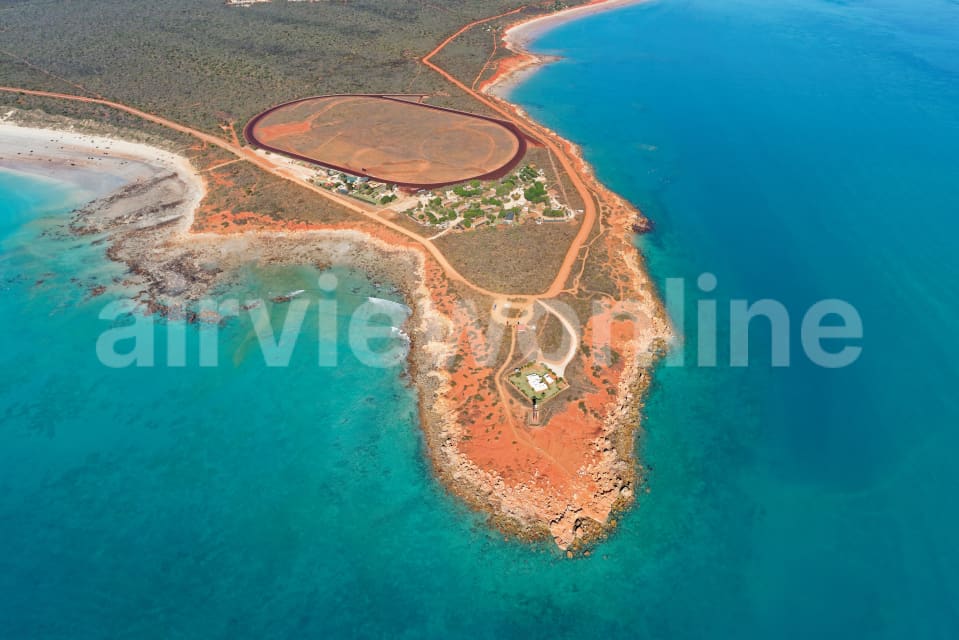 Aerial Image of Gantheaume Point And Broome Turf Club