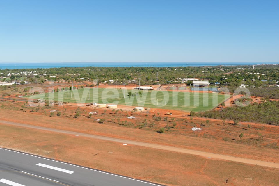 Aerial Image of Broome Airport Looking South