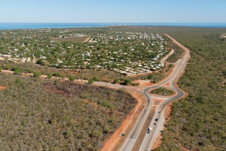 Aerial Image of CABLE BEACH TOWN LOOKING SOUTH-WEST