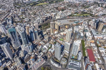 Aerial Image of HAYMARKET