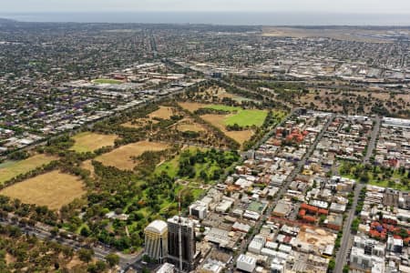 Aerial Image of ADELAIDE SOUTH PARKLANDS LOOKING SOUTH-WEST