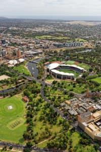 Aerial Image of NORTH ADELAIDE LOOKING SOUTH-WEST TO ADELAIDE OVAL
